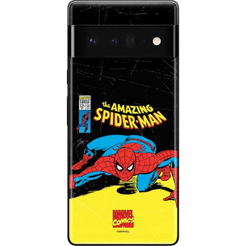 Marvel Classic Comics The Amazing Spider-Man Google Pixel 6 Pro Skin